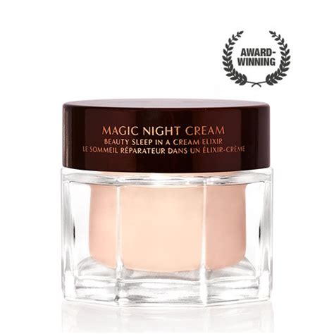 Experience the Luxurious Texture of Charlotte Magic Night Cream